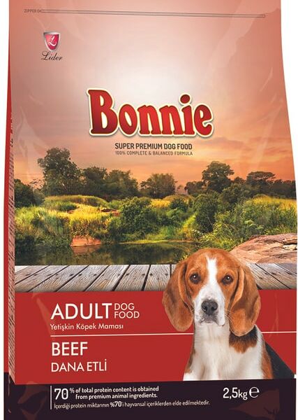 Сухой корм для собак Bonnie Adult Dog Food Говядина 2.5кг