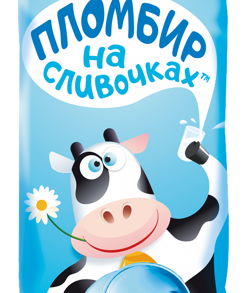 Мороженое Пломбир на сливочках пломбир, эскимо