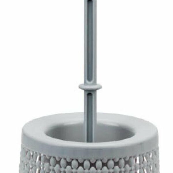 Ерш для туалета Idea Пирула Латте с подставкой, 40х13 см