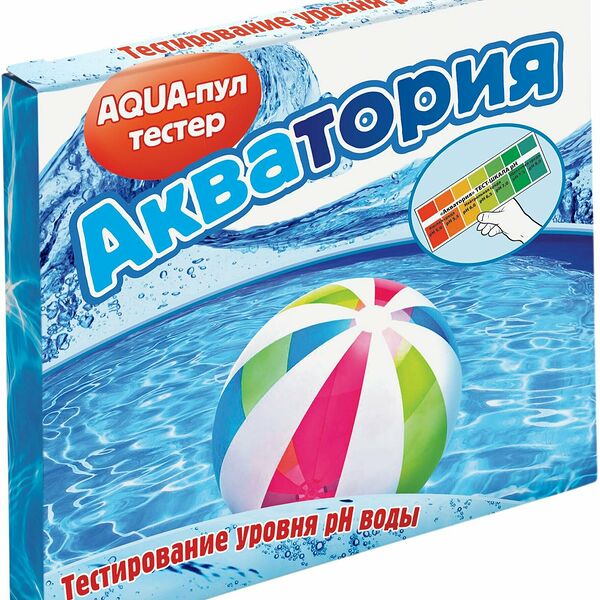 Тест-система Акватория AQUA-ПУЛ-ТЕСТЕР pH 5 ампул