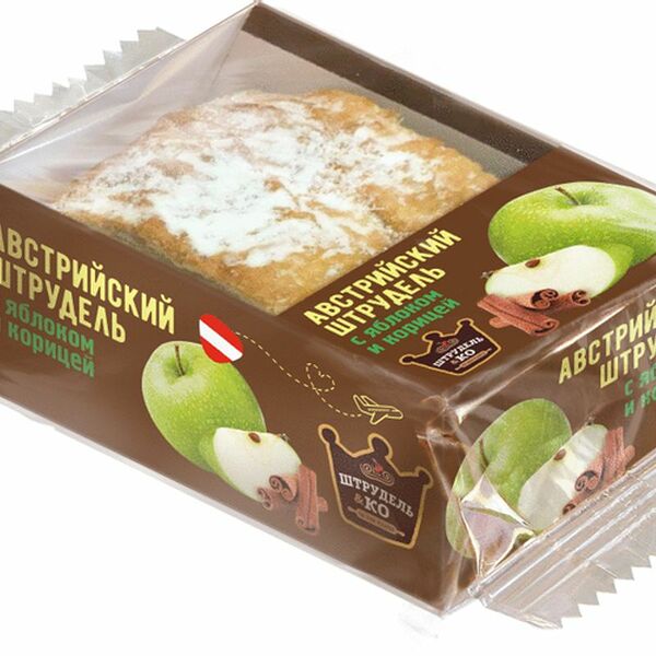 Штрудель Штрудель И Ко австрийский с яблоком и корицей  180г