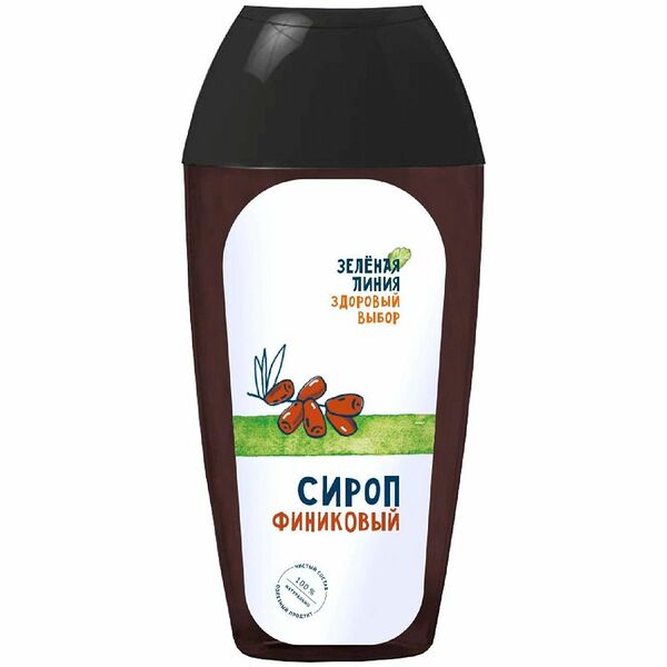 Сироп финиковый Зелёная Линия, 240г