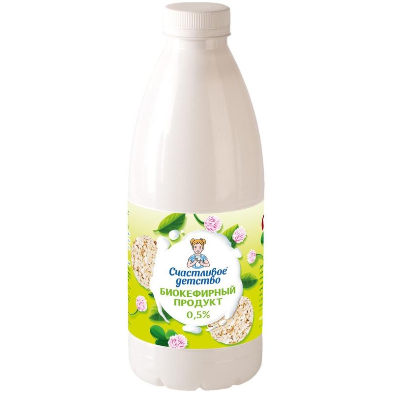 

Продукт биокефирный Счастливое Детство 0.5%, 900мл