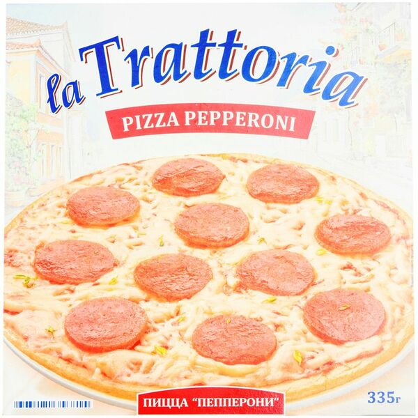 Пицца La Trattoria Пепперони, 335г