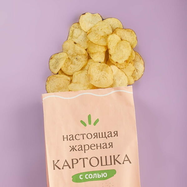 Чипсы картофельные с солью