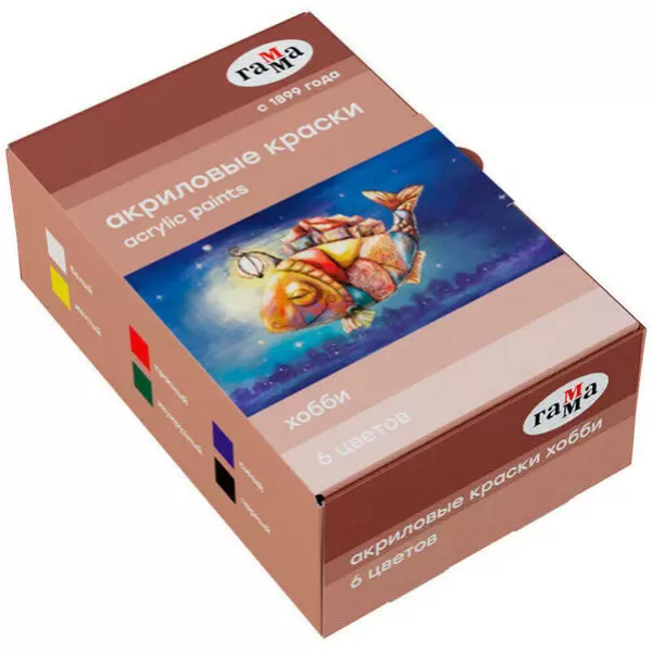 Краски акриловые декоративные 