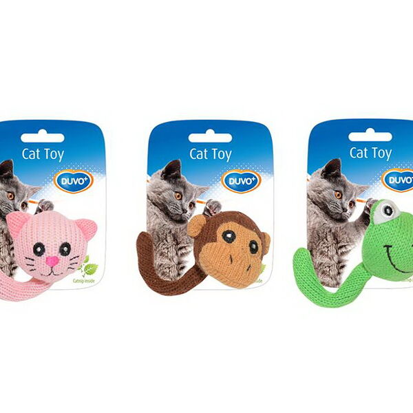 DUVO+ Игрушка для кошек мягкая с кошачьей мятой 