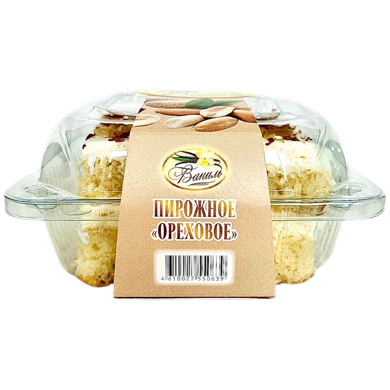 

Пирожное Ваниль Ореховое, 150 г
