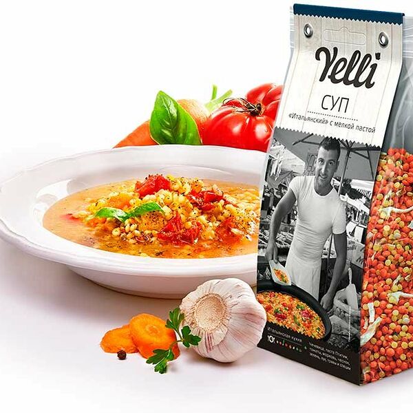 Суп Итальянский с мелкой пастой ТМ Yelli (Йелли)