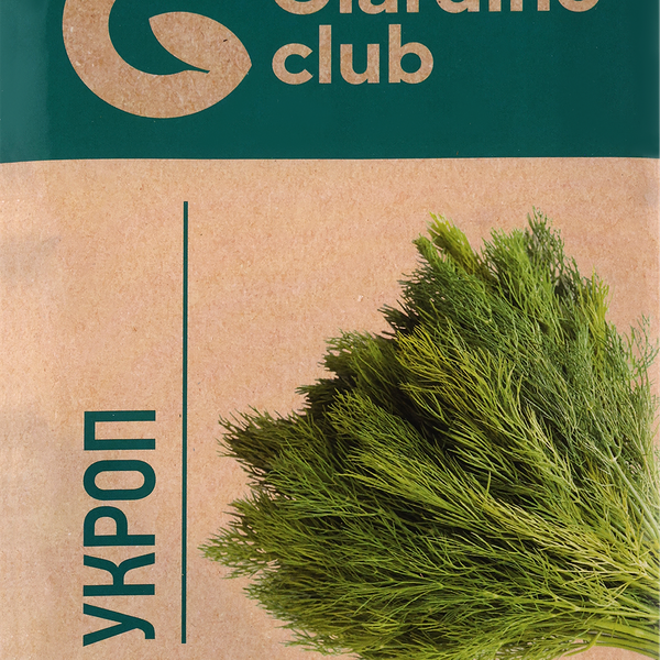 Семена GIARDINO CLUB Укроп Аллигатор, 2г