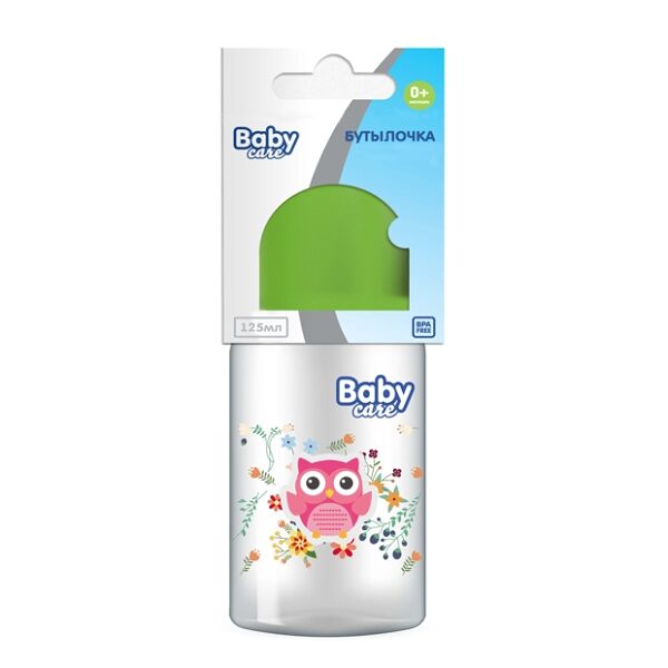 БЭБИ К бутылочка с силик. соской 0+ 125мл