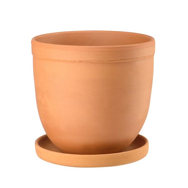 Горшок керамический Терракот с подставкой, 1,5л