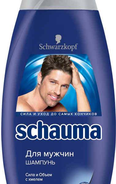 Шампунь для волос мужской SCHAUMA с хмелем