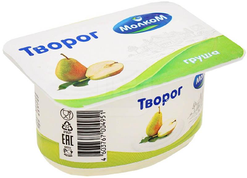 

Творог Молком мягкий груша 6%