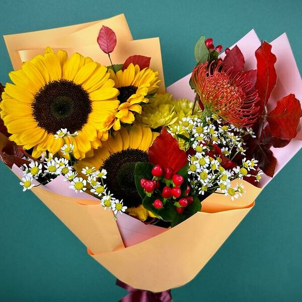 Авторский букет цветов №11