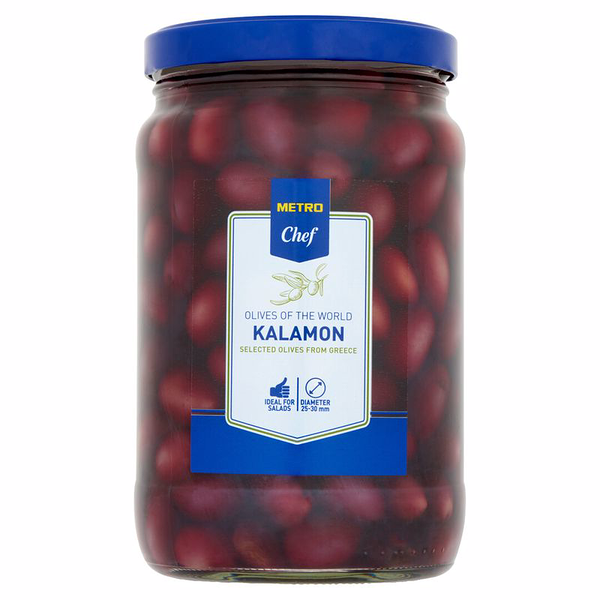 Оливки Metro Chef черные в рассоле Каламон