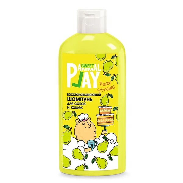 Animal Play Sweet шампунь восстанавливающий грушевый штрудель