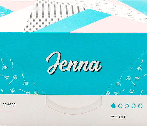 Прокладки ежедневные JENNA Everyday Deo Slim, 60шт