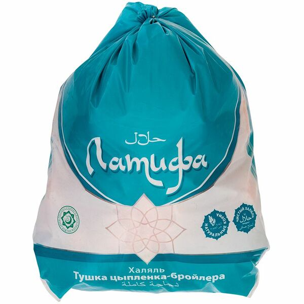 Тушка цыплёнка бройлера Латифа потрошёная 1 сорт