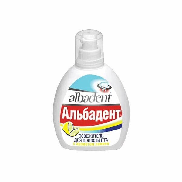 Освежитель для полости рта Альбадент 35 мл с ароматом лимона