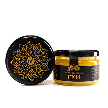 Масло сливочное топленое М2 гхи 99% bio 150 г, Россия