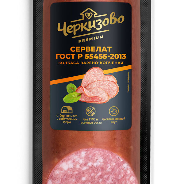 Сервелат Черкизово варено-копченый