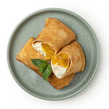 Блинчики с манго и творожным сыром Уже Готово, Россия