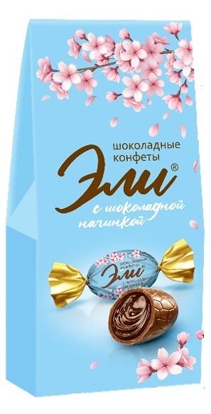 Конфеты эли 130 г шоколадные тм славянка