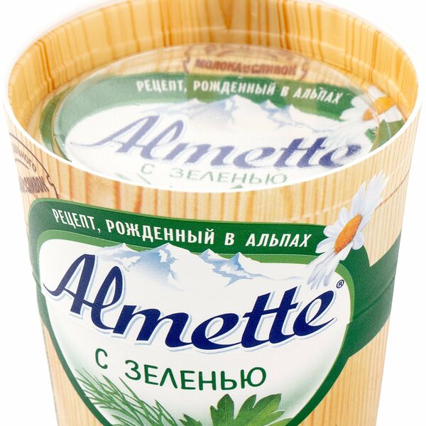 Сыр творожный с зеленью 60% Almette