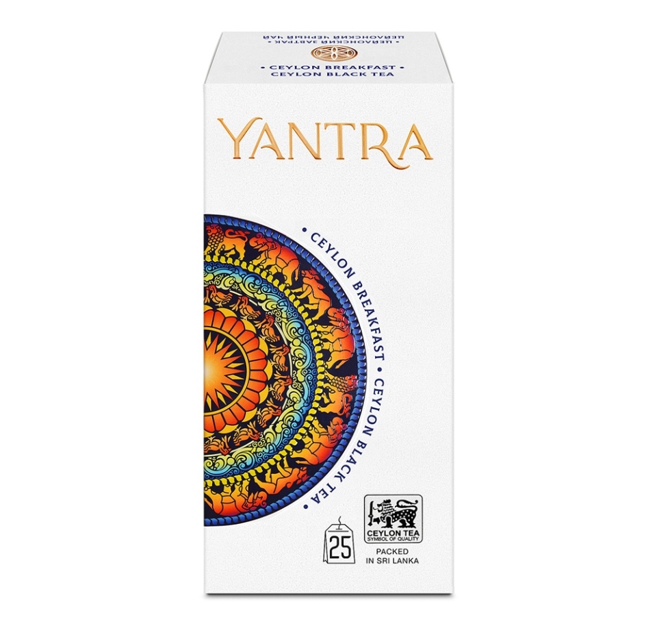 

Чай черный пакетированный Yantra Классик Цейлонский завтрак 25 пак 50 г