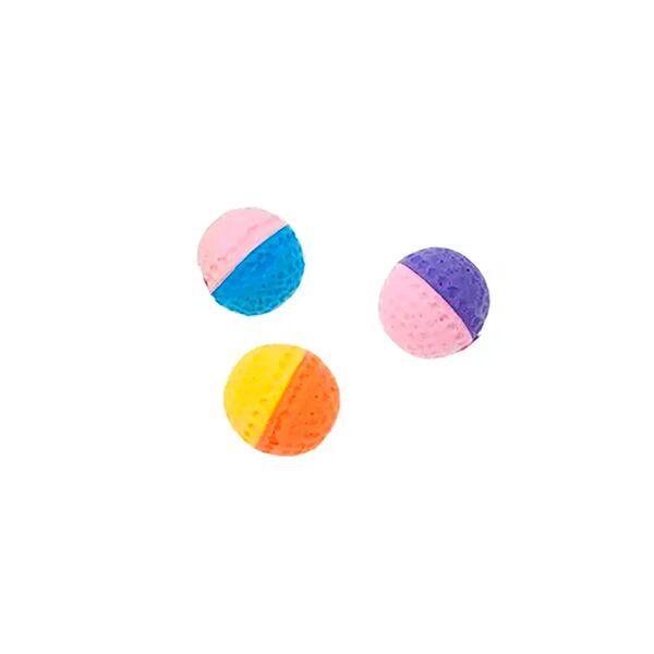 Игрушка для кошек Мяч мягкий 3.5 см 1 шт., цвет в ассортименте