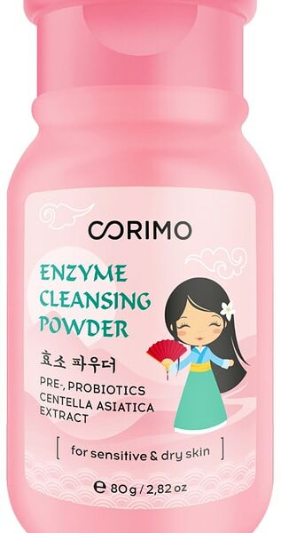 Пудра энзимная для умывания Corimo для чувствительной и сухой кожи 80г