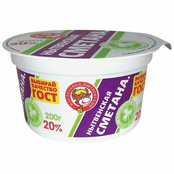 Сметана Нытвенский Маслозавод 20%