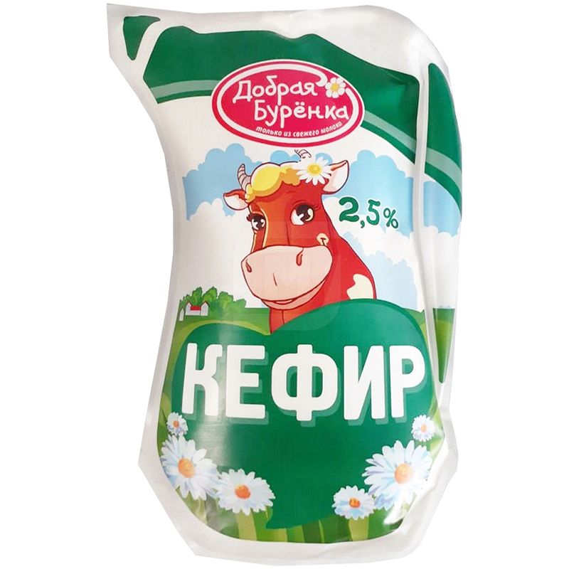 

Кефир Добрая Буренка 2.5% 900 мл