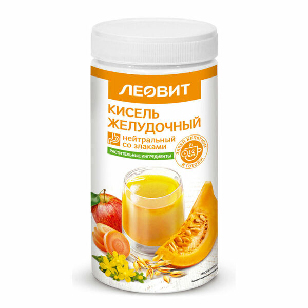 Кисель желудочный Леовит со злаками
