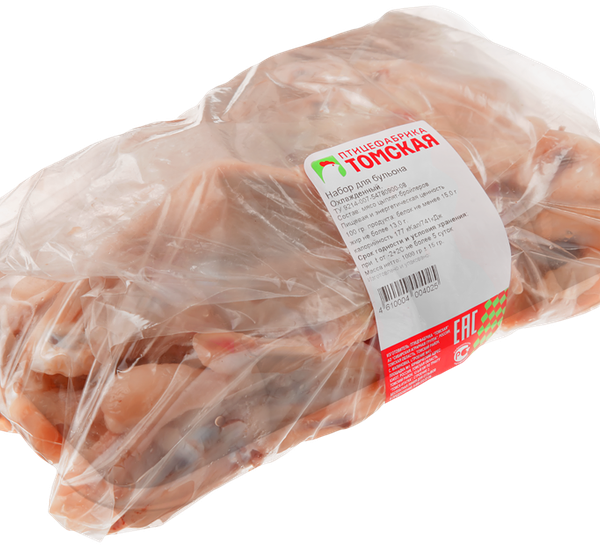 Набор для бульона куриный СИБАГРО охл. пакет вес до 1.4 кг