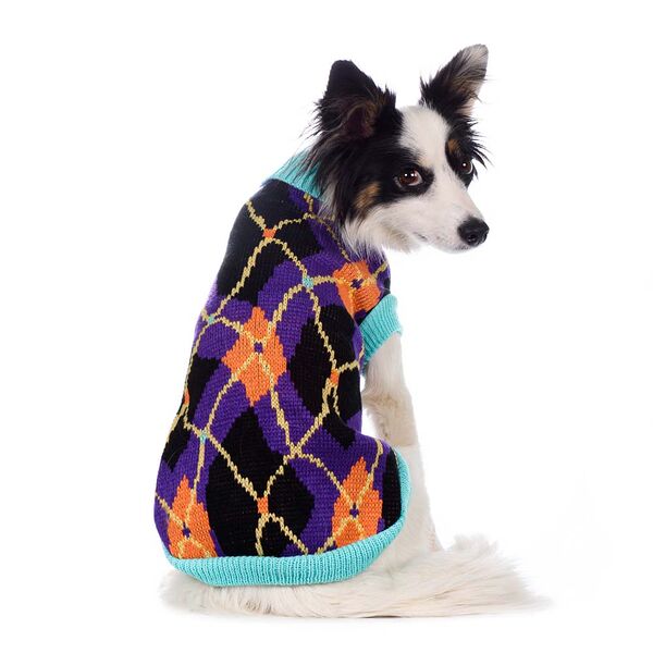Свитер для собак 50см 3XL фиолетовый (унисекс)