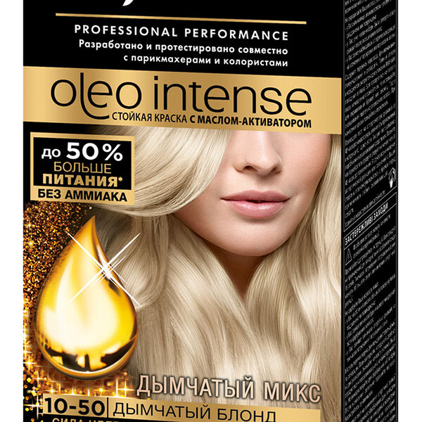 Краска для волос Syoss Oleo Intense Дымчатый блонд