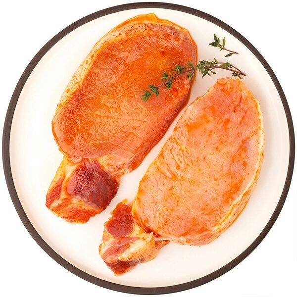 Эскалоп в можжевеловом маринаде