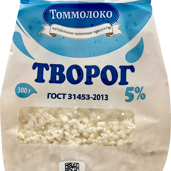 Творог Томмолоко 5%, 300г