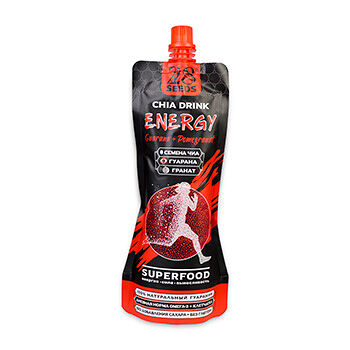 Напиток сокосодержащий 28 Seeds Чиа Энергия с гуаранами и гранатом суперфуд