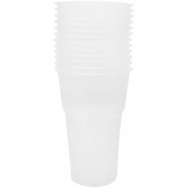 Стаканы одноразовые прозрачные Пр!ст, 12x500мл