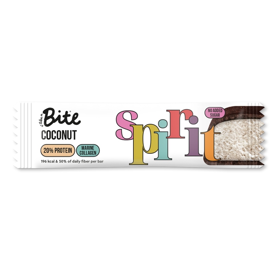 

Батончик протеиновый Bite Spirit Кокос (без сахара) 50г Россия