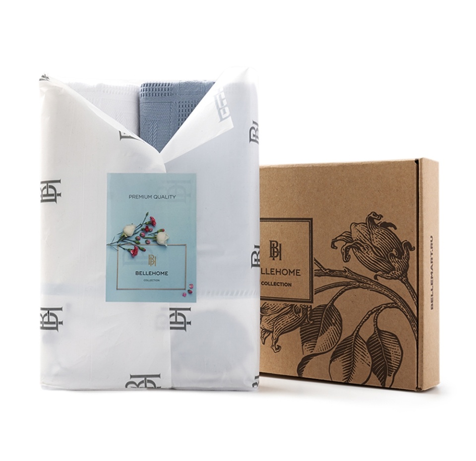 

Комплект полотенец вафельных Bellehome collection Yoga sheep хлопок ООО "беллехоум домашняя коллекция" Россия