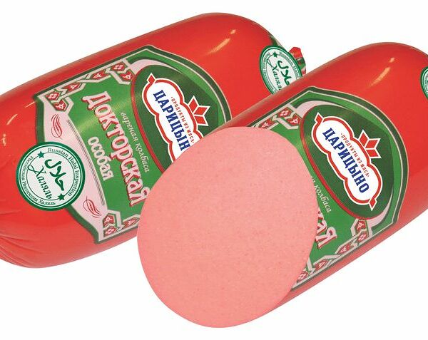  Колбаса варёная Царицыно Докторская особая Халяль, 500 г