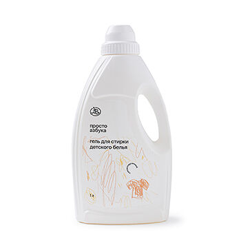Гель для стирки детского белья «Просто Азбука» гипоаллергенный 1л, Россия