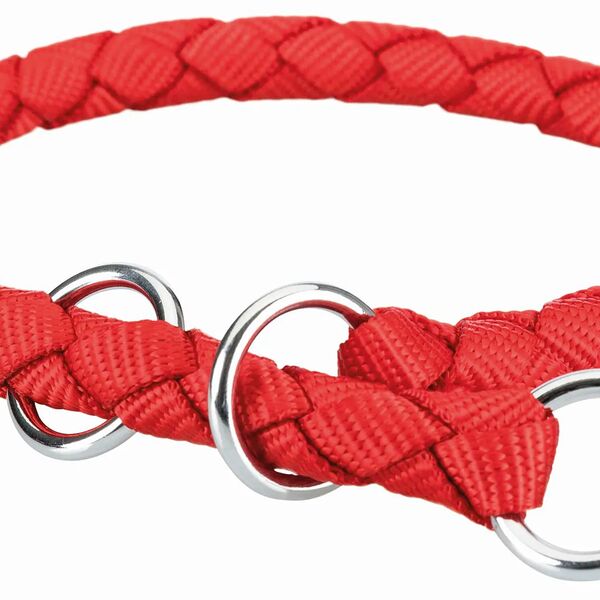 Cavo Ошейник-удавка для собак крупных пород красный 52-60х1,8 см