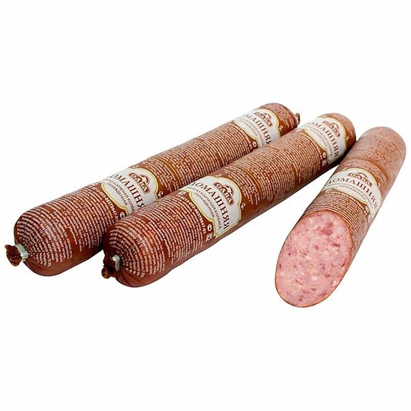 Колбаса варёно-копчёная Сава домашняя