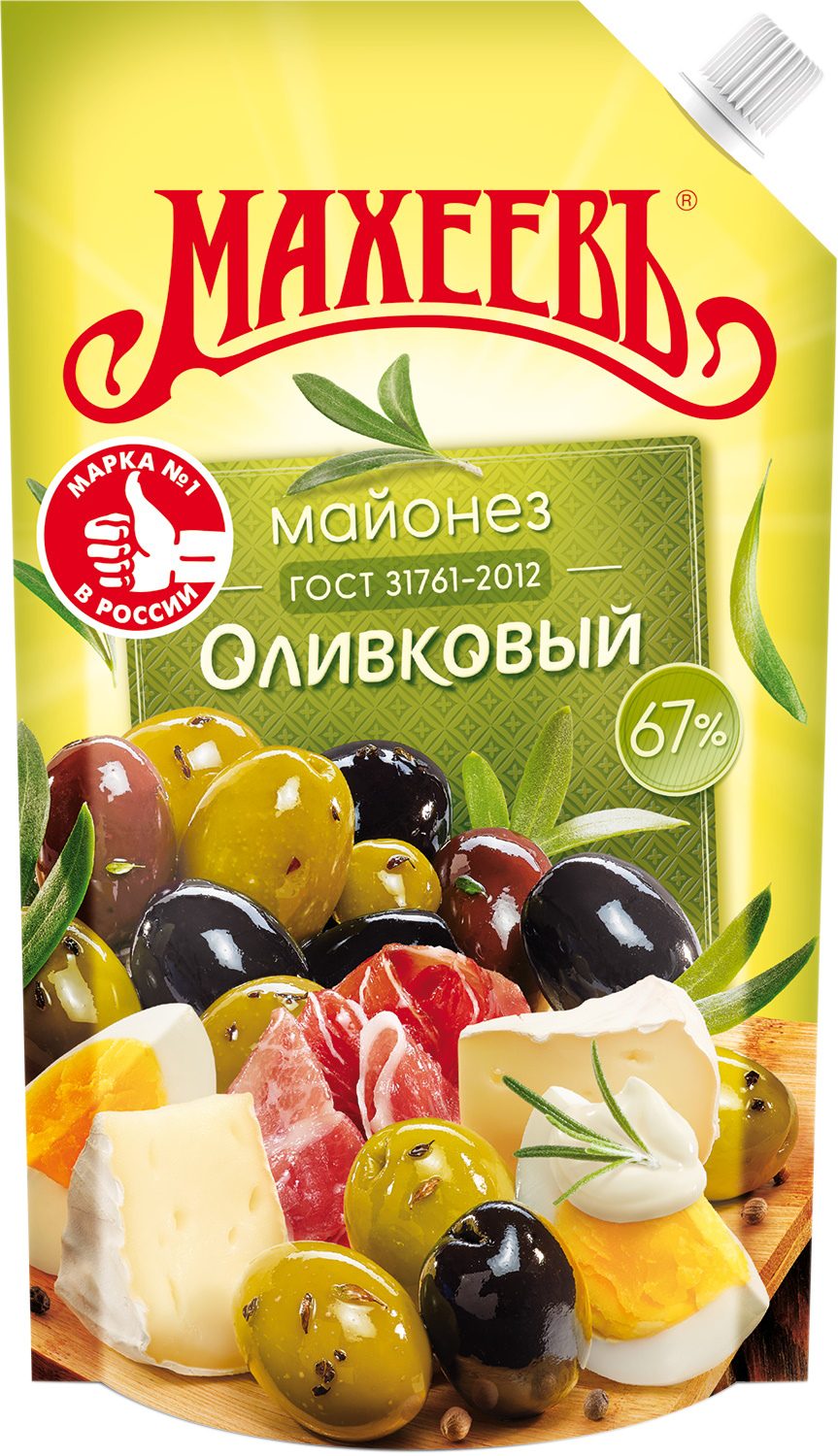 

Майонез Махеевъ Оливковый 67%