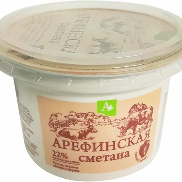 Сметана Рамоз Арефинская 22%